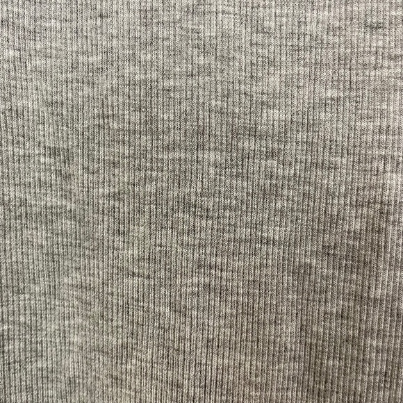 Grey Ribbed Racerback Tank Dress - Picture 9 of 15